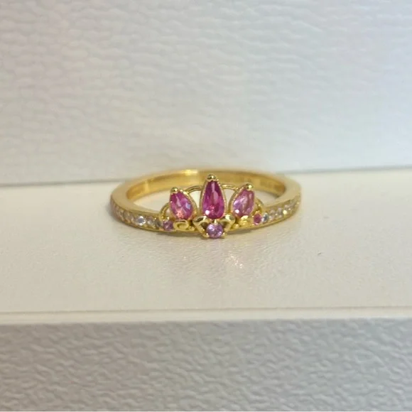 PANDORA RAPUNZEL TIARA DISNEY PRINCESS RINGS - Picture 2 of 6